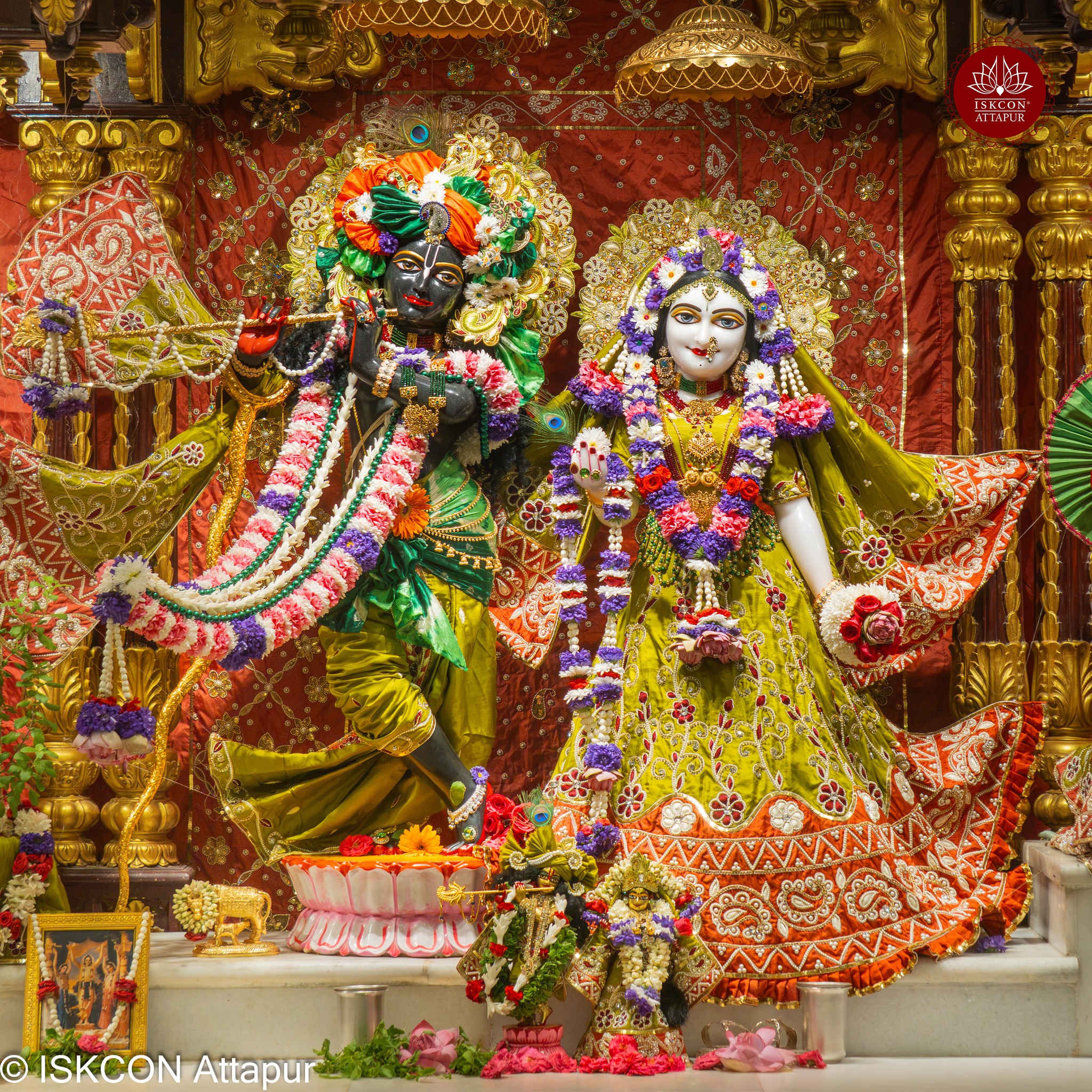 ISKCON Attapur Instagram post