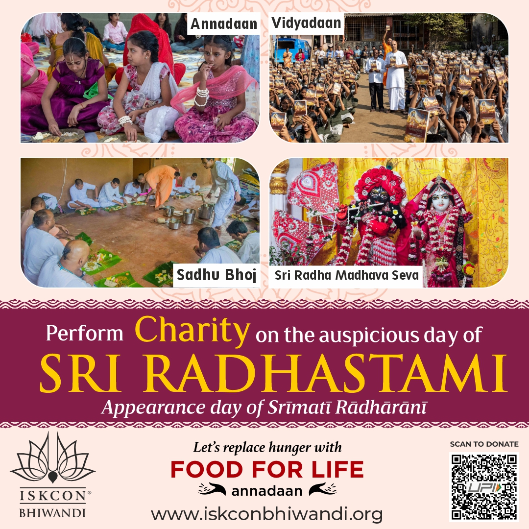 ISKCON Bhiwandi Instagram post