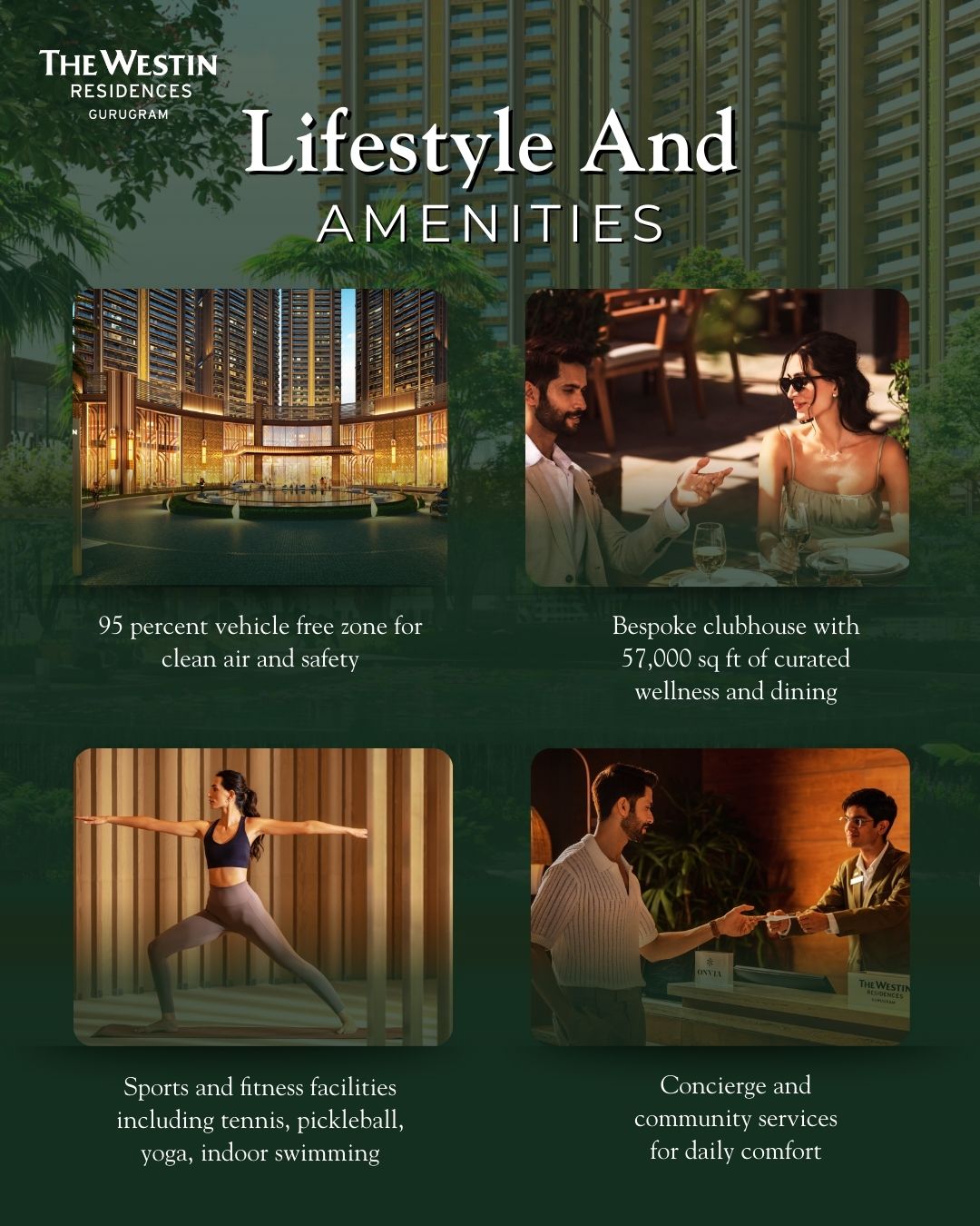 ✨ Where Hospitality Meets Home.
At Westin Residences Gurugram, every detail is crafted with Marriott’s signature touch — from spacious luxury homes to wellness-driven amenities and exclusive ownership privileges. 🌟
🏡 Live the lifestyle the world trusts.
🔗 Explore more at westinresidencesbymarriott.com
#WestinResidences #Gurugram #BrandedResidences #MarriottResidences
