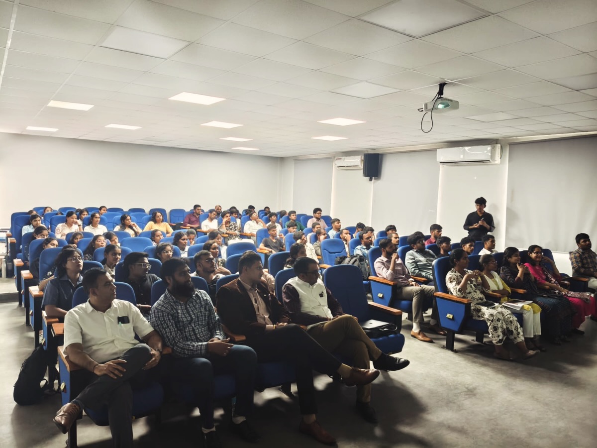 Great leaders don’t just inspire—they spark transformation. ✨
We were honoured to host Sri Nikhil Pratap Singh, Co-founder & COO of WellWith India Pvt. Ltd. and author of the Amazon #1 Bestseller “Awaken The GLADIATOR,” for Session 1 of our Leadership Talks series at Ashoka School of Business!
With 15+ years of experience in sales and coaching, Sri Nikhil shared invaluable insights on leadership, growth, and building resilience — leaving our students inspired and energized for what lies ahead.
Thank you for gracing us with your presence and wisdom! 🙌 @wellwith.nikhil
#leadershiptalks #ashokaschoolofbusiness #ASB #leadership Inspiration WellWith AwakenTheGladiator GuestSpeaker StudentLearning BusinessSchool