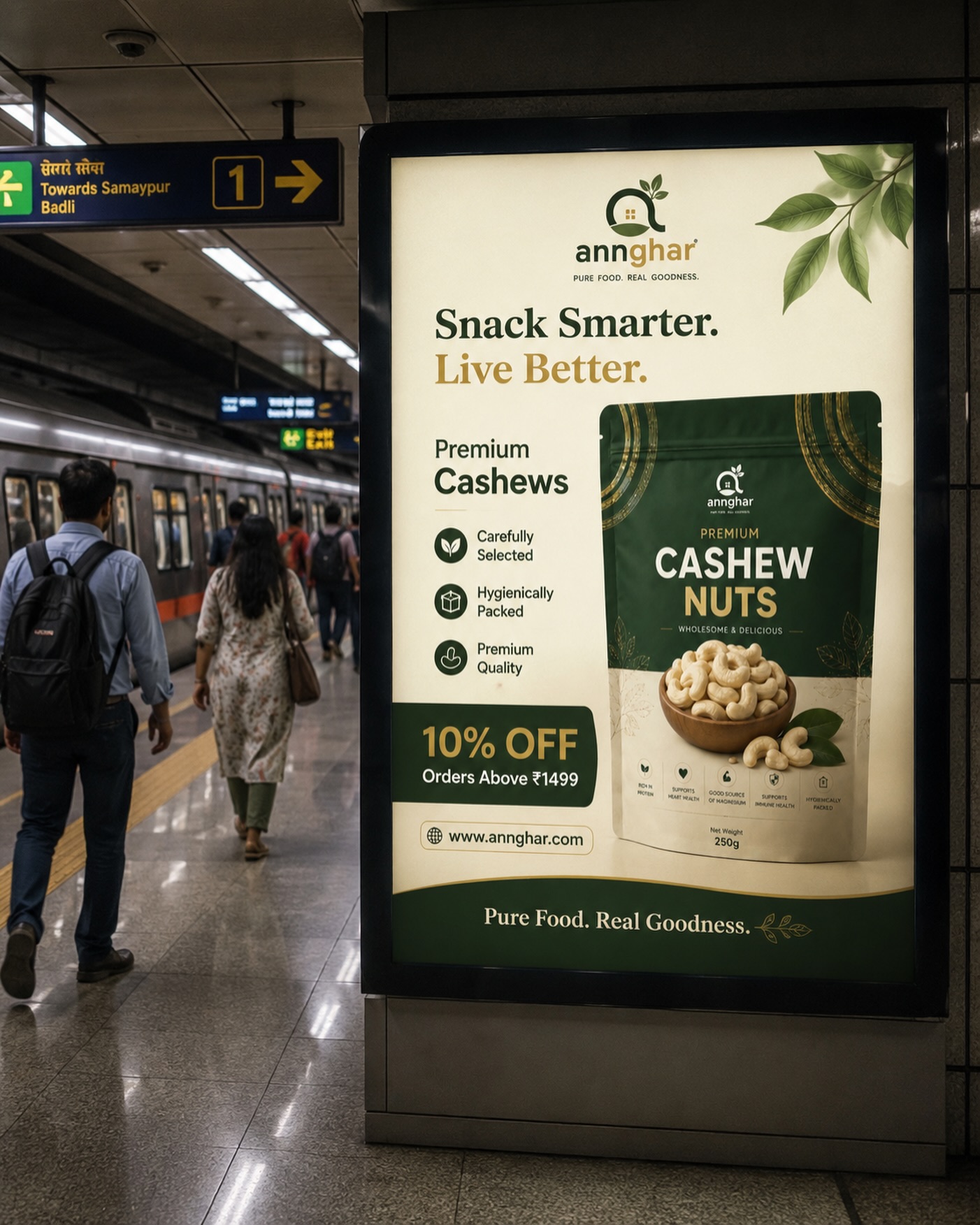 🌿 Snack Smarter. Live Better. 🌿 Your everyday snack deserves an upgrade. 💚 AnnGhar Premium Cashews are carefully selecte… 🌿 Snack Smarter. Live Better. 🌿 Your everyday snack deserves an upgrade. 💚 AnnGhar Premium Cashews are carefully selecte…