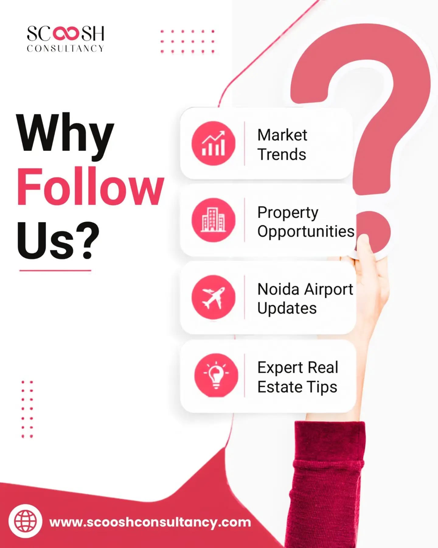 Looking for trusted real estate insights in Noida? 🏙️
Follow Scoosh Consultancy on LinkedIn for expert market analysis, premium property opportunities, Noida Airport updates, and investment strategies backed by 30+ years of real estate experience.
Whether you're an investor, homebuyer, or business owner, stay informed with reliable knowledge that helps you make smarter property decisions.
🔗 Follow us on LinkedIn and stay ahead of the market.
#RealEstateNoida #ScooshConsultancy #NoidaRealEstate #PropertyInvestment #RealEstateInsights