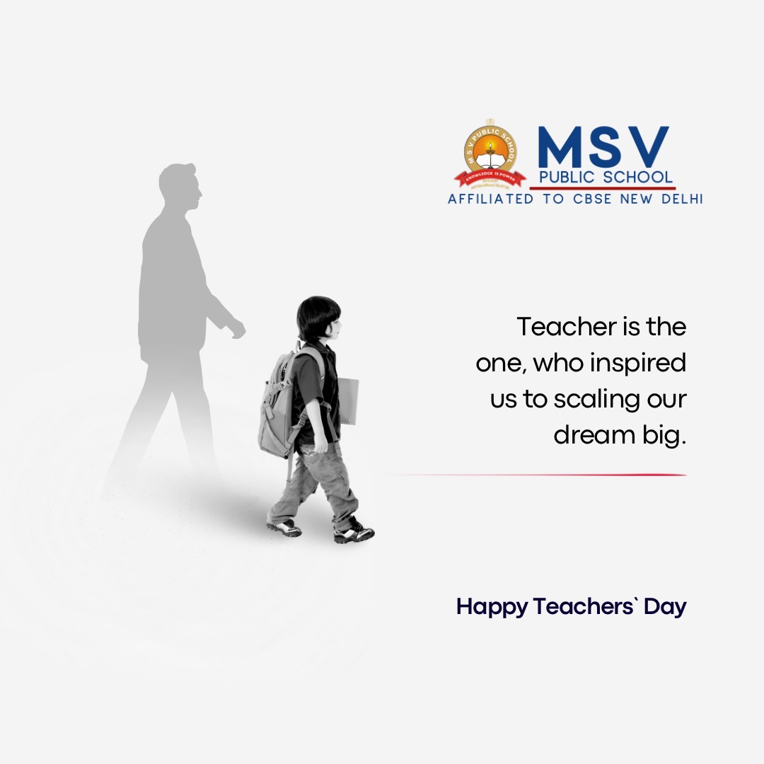 Home | MSV Public School | Best CBSE School in Doddaballapur, Bengaluru Happy Teachers Day 2026 #teachersday2026